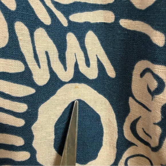 Cleobella Zola Maxi Dress Isla Print Halter Vacation Linen Blend Sz Medium - Picture 8 of 14